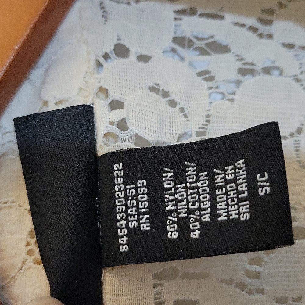 APOSTROPHE Lace Bling See Through Blazer S - Picture 10 of 10